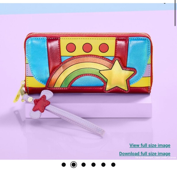 Loungefly Rainbow Brite Exclusive The Color Kids Light Up Mini Backpack & Wallet main image 6